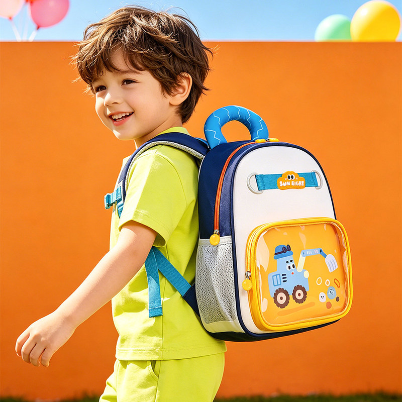 Canvas Backpack Casual - Sun Eight 경량 통기성 배낭 360도