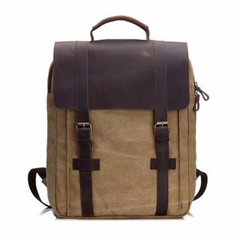 Canvas Backpack Casual - 패션 트렌드 백팩 남성 캐주얼 캔버스