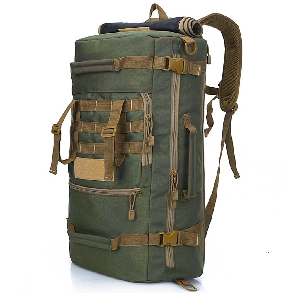 Rucksack Military Style - 50L 전술 군사 배낭, 남성 아웃도어