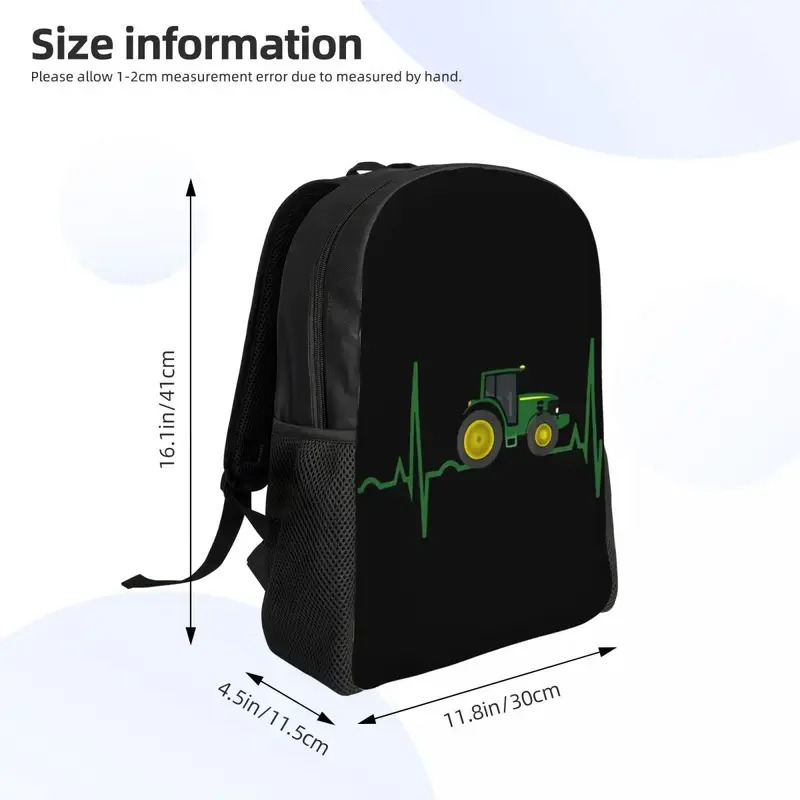 트랙터 하트비트 노트북 배낭 여성 남성 패션 책가방 학 - Fashion Backpack Women 리뷰 및 가격