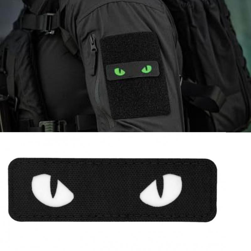 군사 사기 증진용 자수 패치, 고양이 눈 패치, 전술  - Rucksack Military Style 리뷰 및 가격