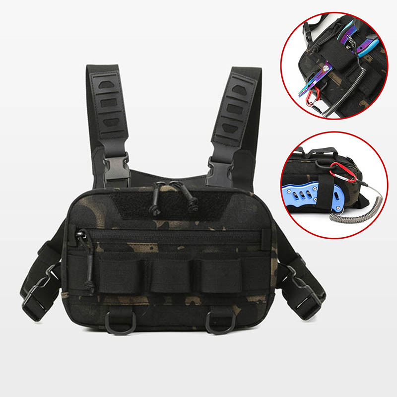 전술 가슴 장비 배낭 캠핑 정찰 키트 가방 몰리 조끼  - Rucksack Military Style 리뷰 및 가격