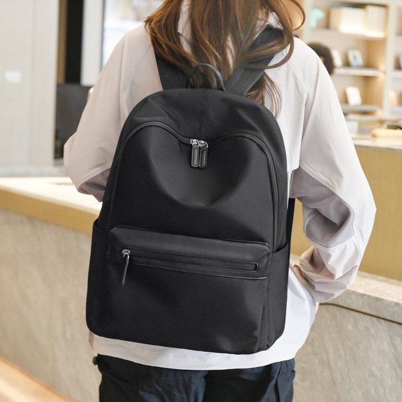 대용량 블랙 캐주얼 백팩, 방수 나일론 스쿨백, 다중  - Canvas Backpack Casual 리뷰 및 가격