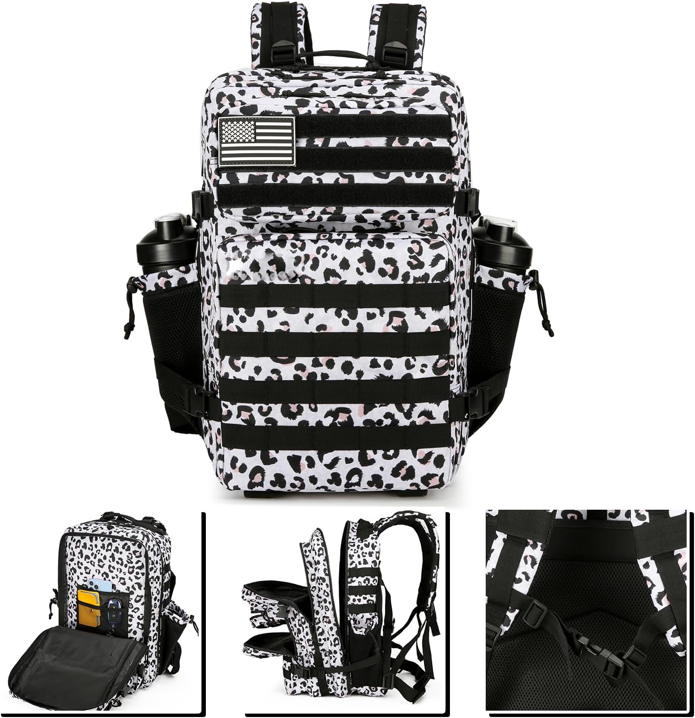 대형 전술 배낭 하이킹 가방 팩, 야외 스포츠 배낭,  - Rucksack Military Style 리뷰 및 가격