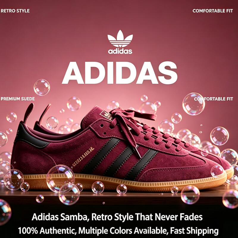 아디다스 삼바 트레포일 유니섹스 로우탑 스니커즈, 클래 - Adidas Shoes Samba 리뷰 및 가격